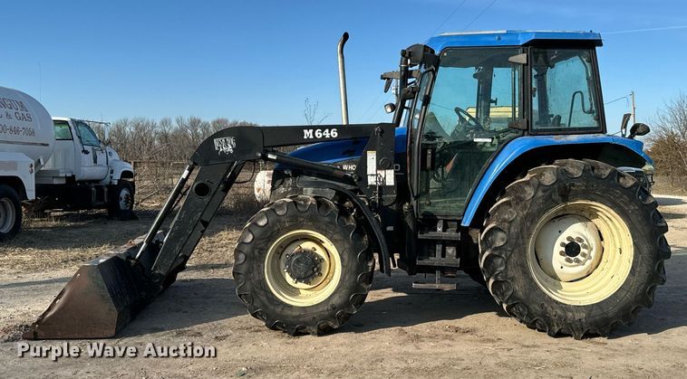 image for item OJ9572 2002 Ford New Holland TS110 tractor