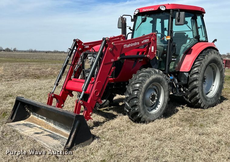 image for item OM9866 Mahindra  MForce 105P MFWD tractor