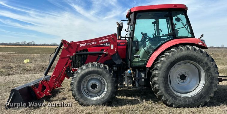 image for item OM9866 Mahindra  MForce 105P MFWD tractor
