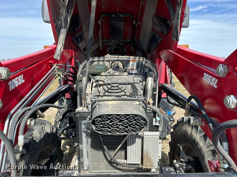 image for item OM9866 Mahindra  MForce 105P MFWD tractor