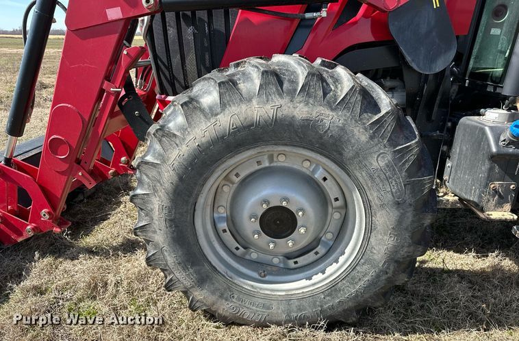 image for item OM9866 Mahindra  MForce 105P MFWD tractor