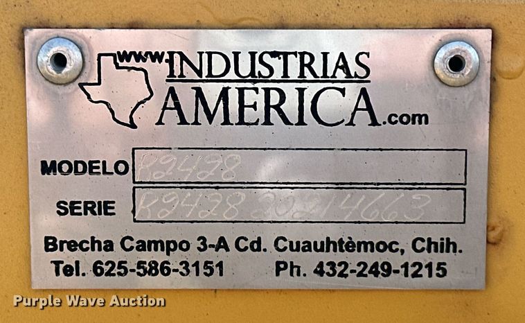 image for item OM9867 Industrias America R2428 disk