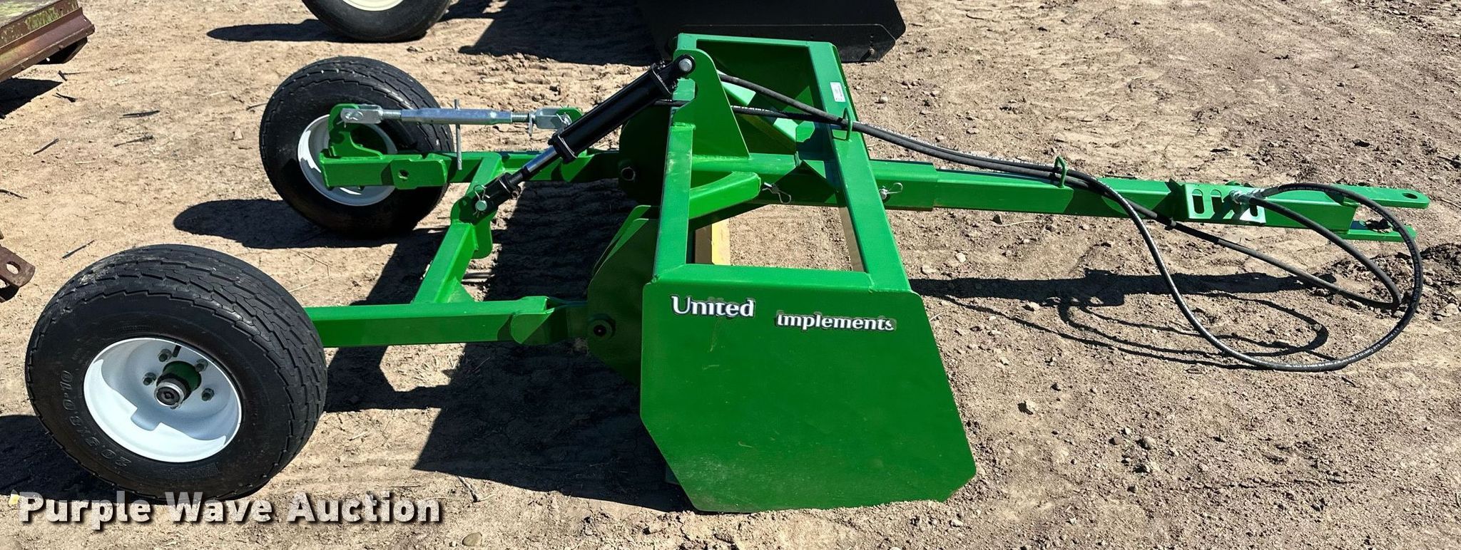 United Implement 1524 box scraper in Sublette, KS Item OA9581 for sale Purple Wave