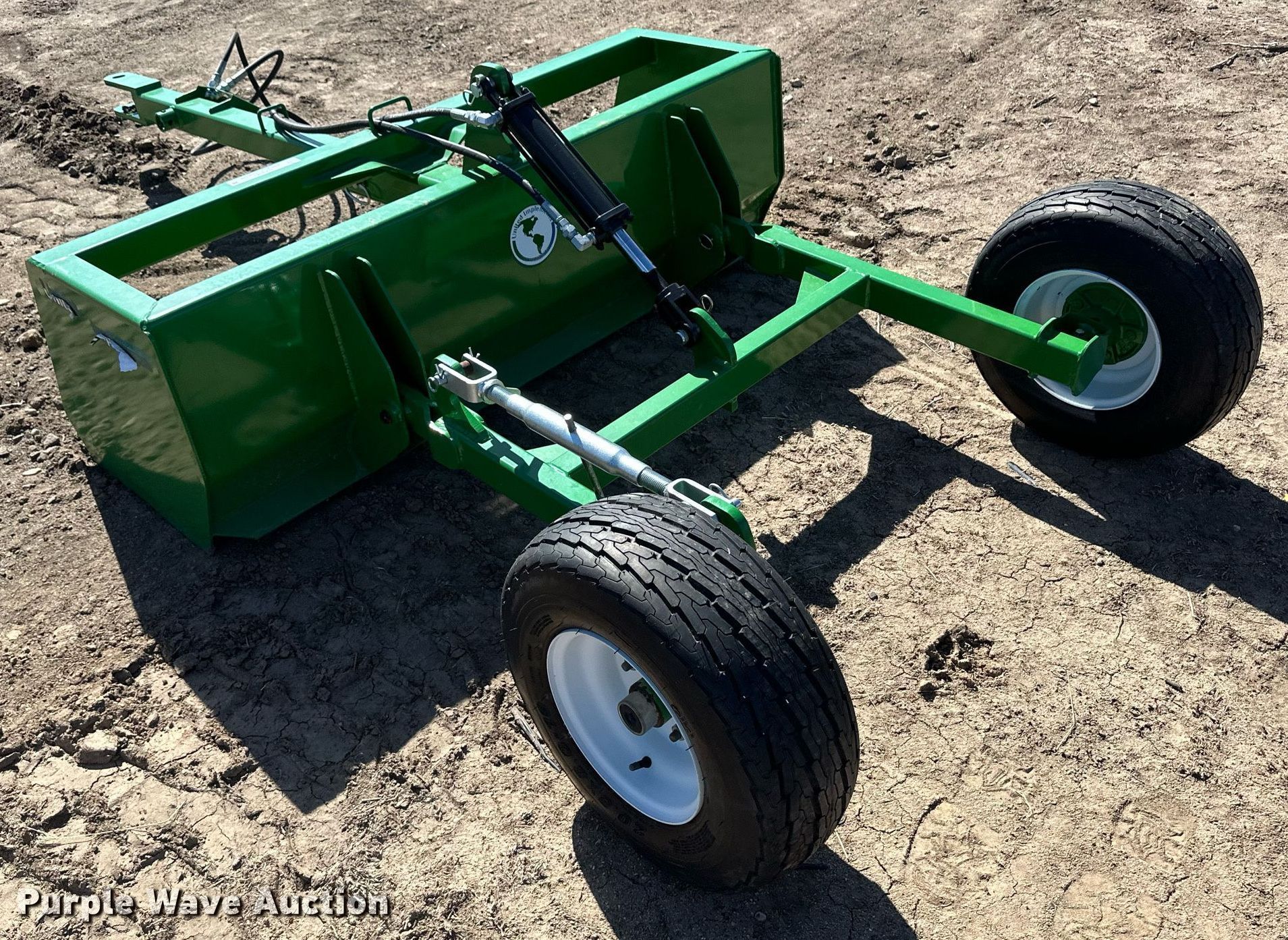 United Implement 1524 box scraper in Sublette, KS Item OA9581 for sale Purple Wave