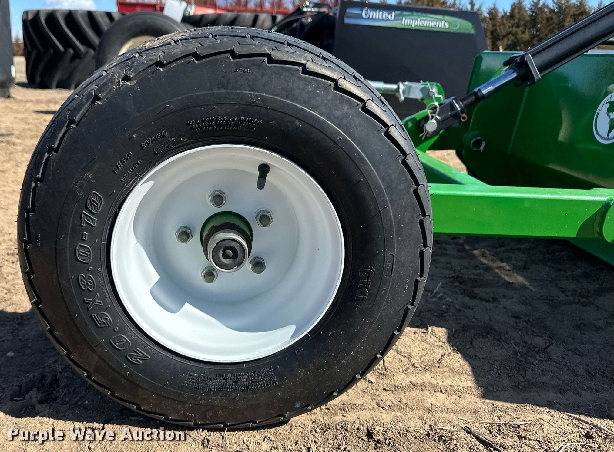 United Implement 1524 box scraper in Sublette, KS Item OA9581 for sale Purple Wave