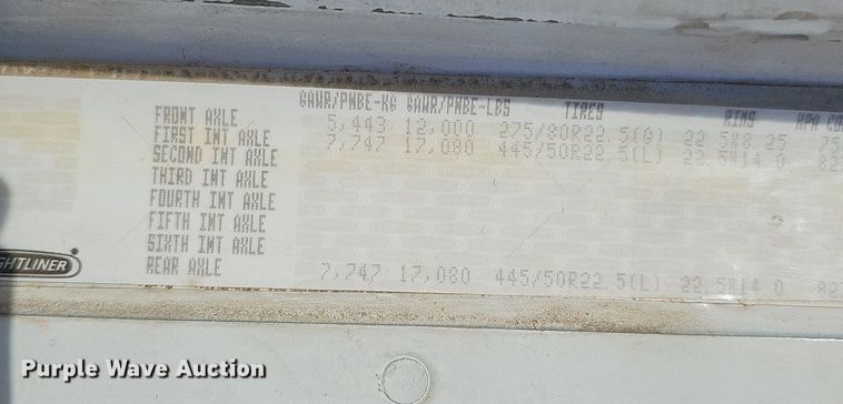 image for item DK0565 2007 Freightliner Columbia semi truck