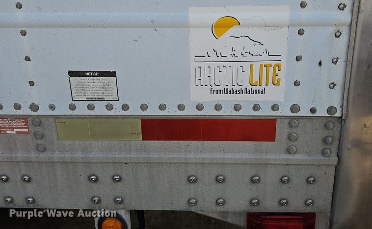 image for item DK0599 2005 Wabash National Arctic Lite RFKWHSA refrigerated van trailer