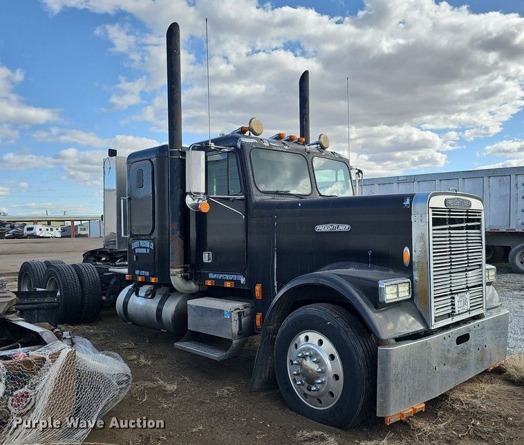 image for item DK0601 1986 Freightliner FLC semi truck