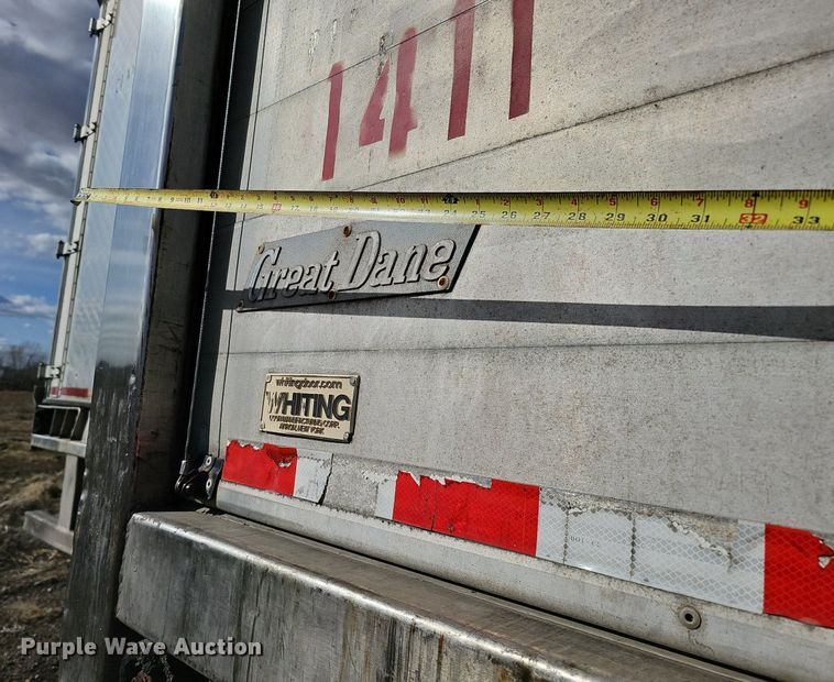 image for item DK0603 2008 Great Dane refrigerated van trailer