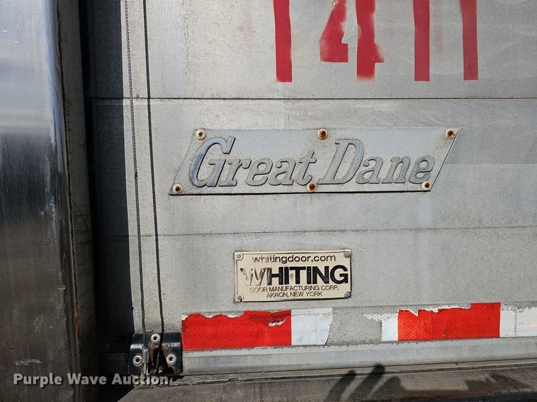 image for item DK0603 2008 Great Dane refrigerated van trailer
