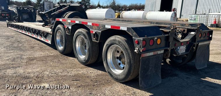 image for item DN0696 2015 Etnyre  RTN55TD3 lowboy equipment trailer