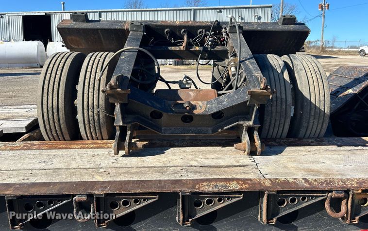 image for item DN0696 2015 Etnyre  RTN55TD3 lowboy equipment trailer