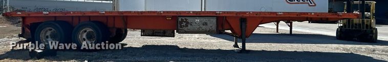 image for item DN0707 1999 Wabash flatbed trailer
