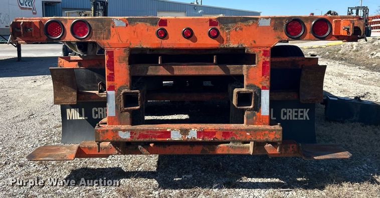 image for item DN0707 1999 Wabash flatbed trailer
