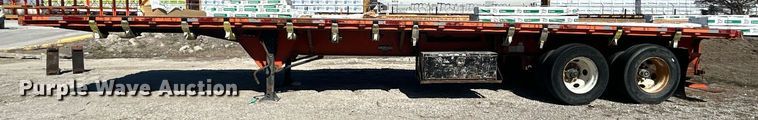 image for item DN0707 1999 Wabash flatbed trailer