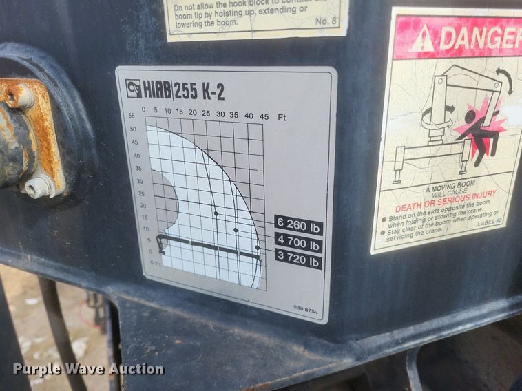 image for item DO4834 2005 HIAB HIPRO 255K-3 loader crane