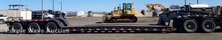 image for item DP2591 2000 Fontaine  TL50-NGP lowboy equipment trailer