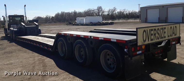image for item DP2591 2000 Fontaine  TL50-NGP lowboy equipment trailer