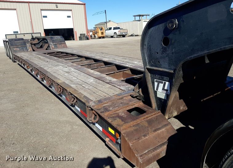 image for item DP2591 2000 Fontaine  TL50-NGP lowboy equipment trailer