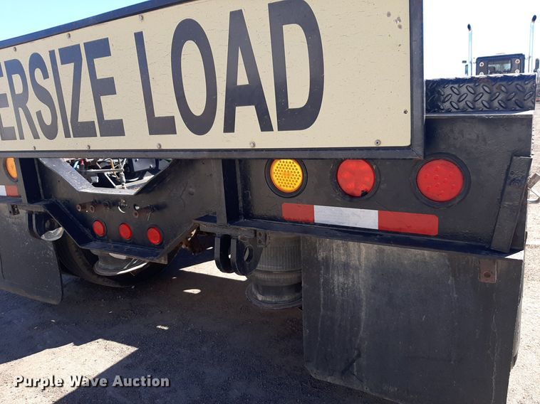 image for item DP2591 2000 Fontaine  TL50-NGP lowboy equipment trailer