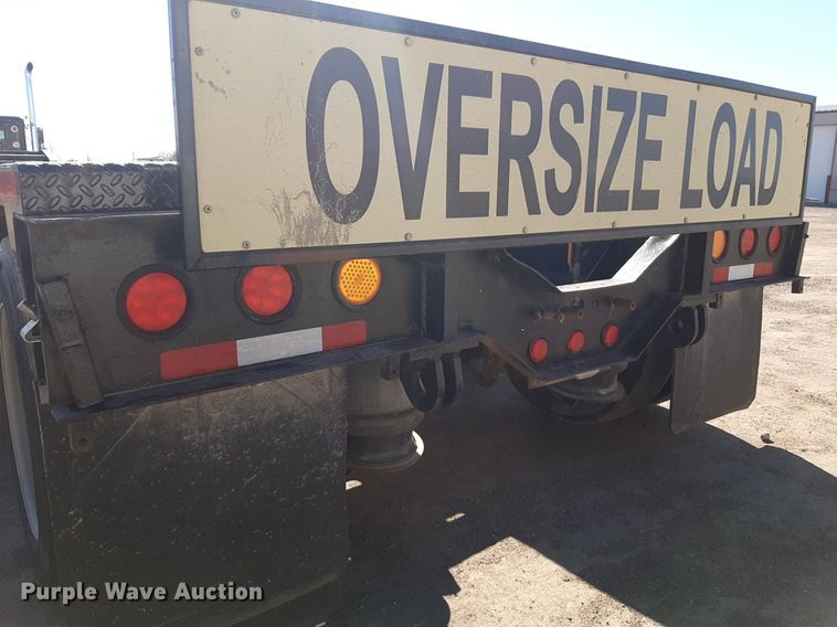 image for item DP2591 2000 Fontaine  TL50-NGP lowboy equipment trailer