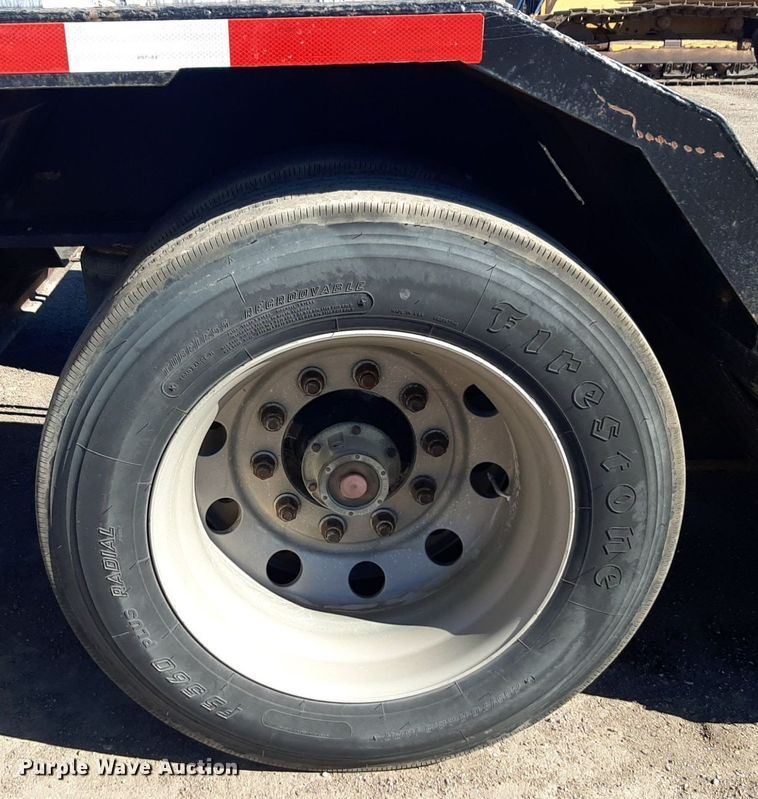 image for item DP2591 2000 Fontaine  TL50-NGP lowboy equipment trailer