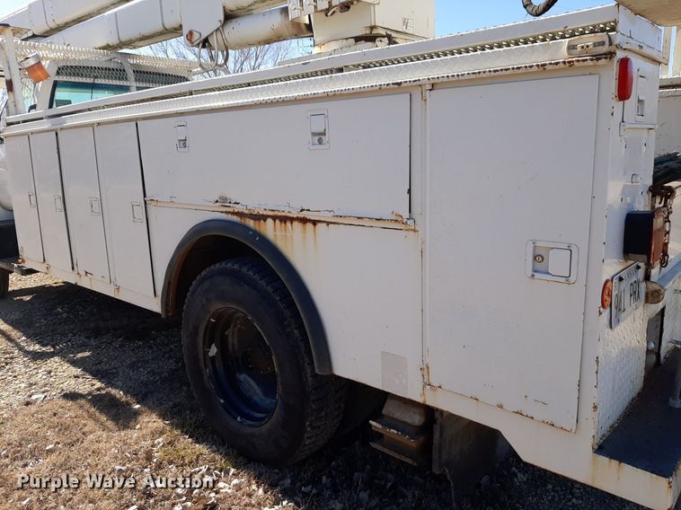 image for item DP2628 1996 GMC TopKick forestry bucket truck