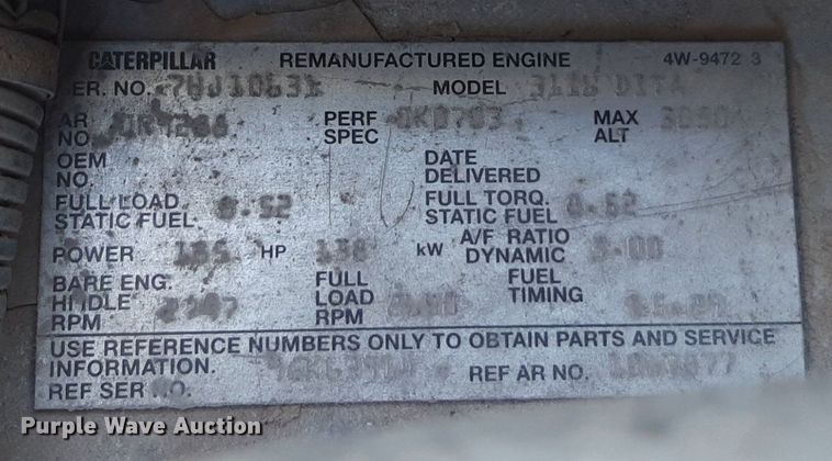 image for item DP2628 1996 GMC TopKick forestry bucket truck