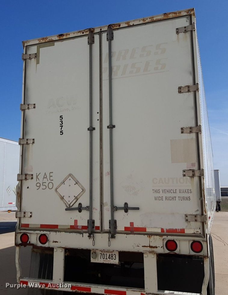 image for item DP2674 2007 Wabash dry van trailer