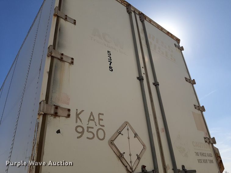 image for item DP2674 2007 Wabash dry van trailer