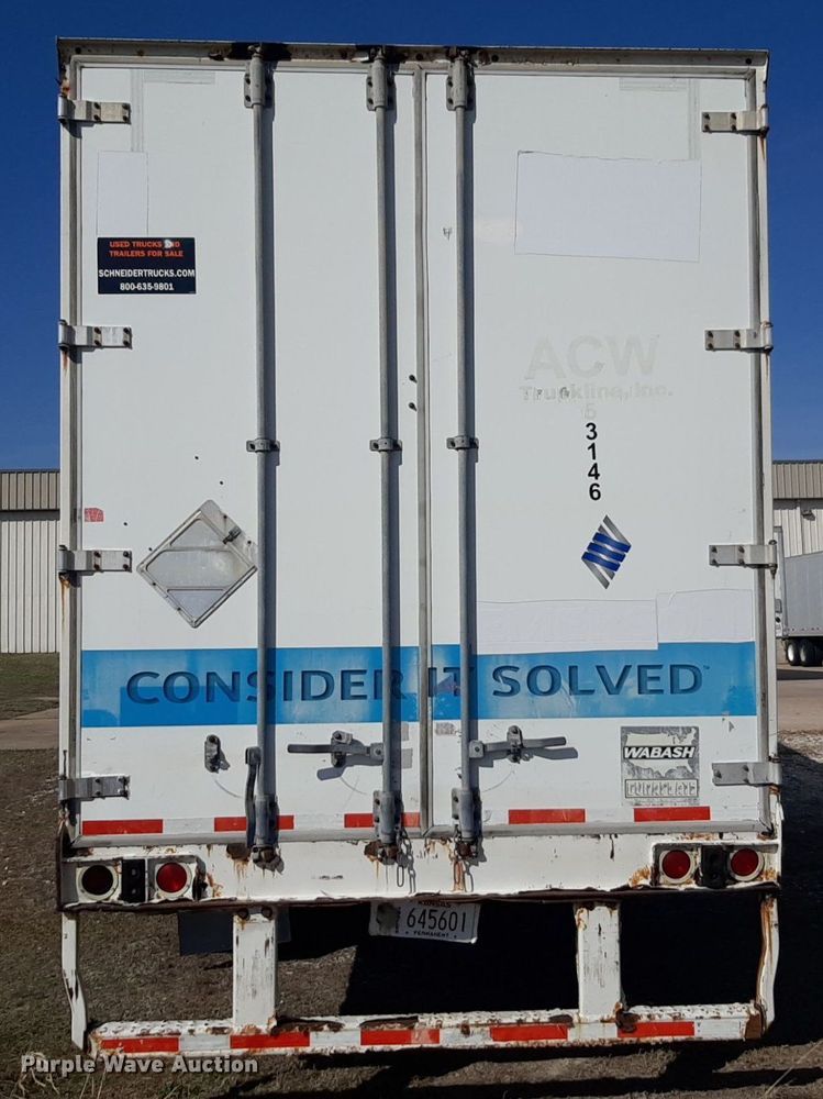 image for item DP2675 2007 Wabash dry van trailer