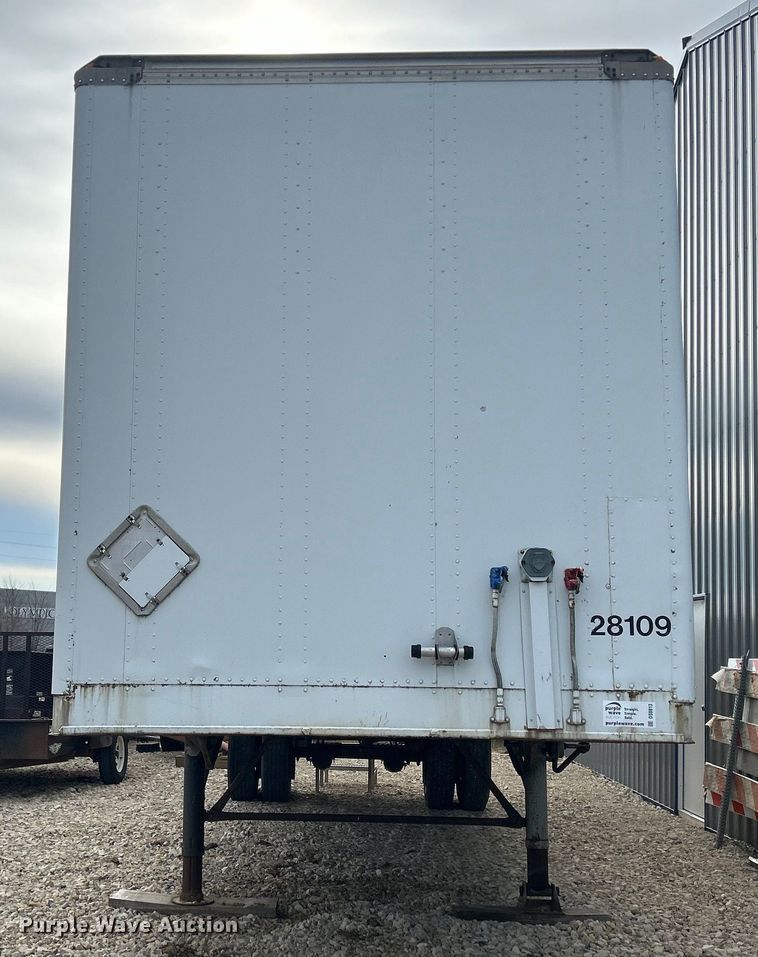 image for item DS0813 1995 Strick dry van trailer