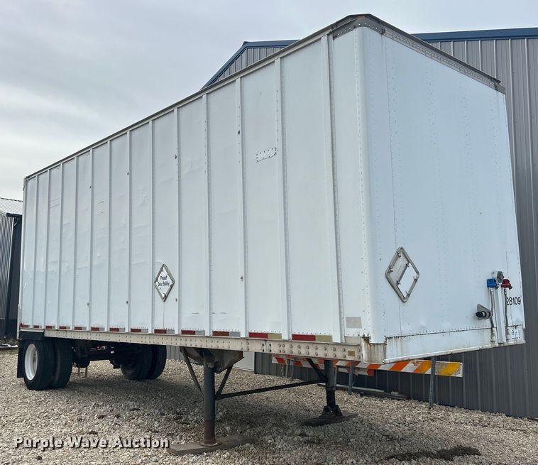 image for item DS0813 1995 Strick dry van trailer