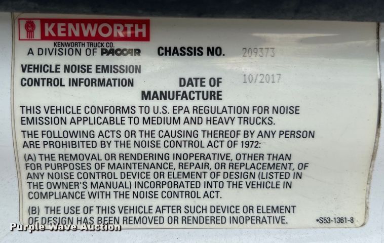 image for item DS2920 2018 Kenworth  T680 semi truck