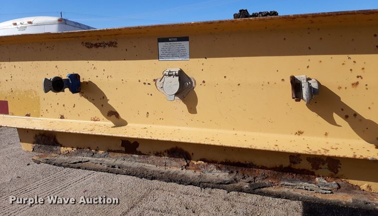 image for item DV9838 2002 Neville  drop deck equipment trailer