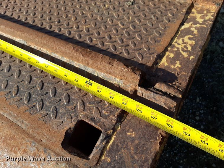 image for item DV9838 2002 Neville  drop deck equipment trailer