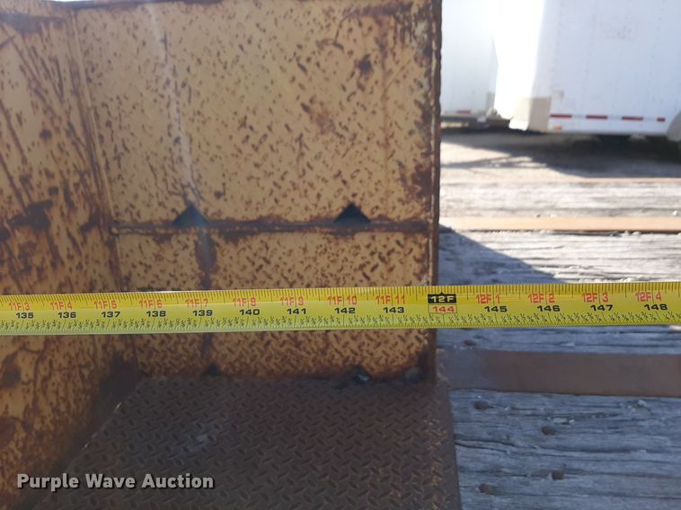 image for item DV9838 2002 Neville  drop deck equipment trailer