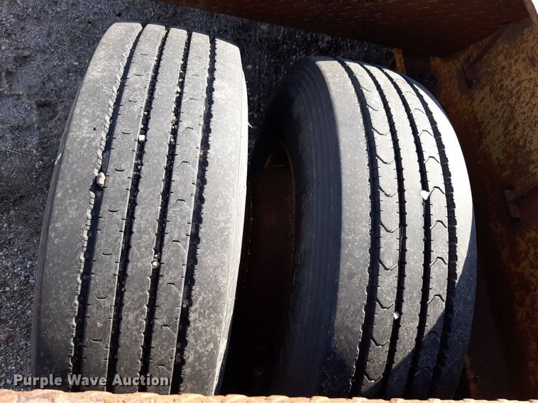 image for item DV9838 2002 Neville  drop deck equipment trailer