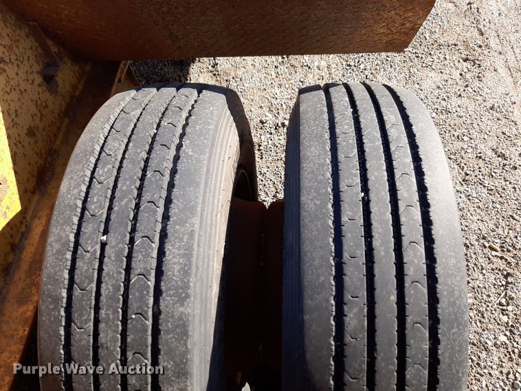 image for item DV9838 2002 Neville  drop deck equipment trailer