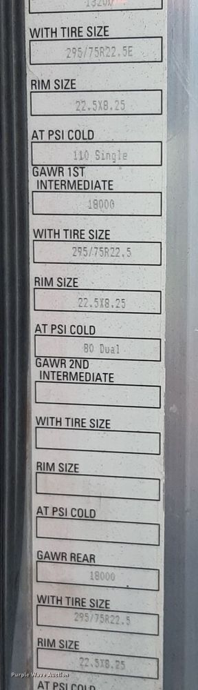 image for item DV9884 2012 Kenworth T600 semi truck