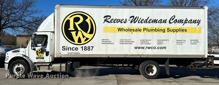 image for item DW2948 2017 Freightliner Business Class M2 box truck