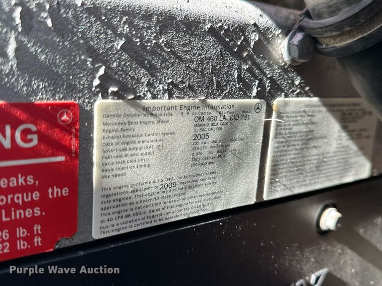 image for item EH6545 2006 Sterling dump flatbed truck