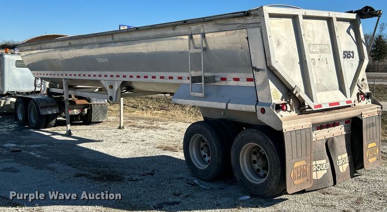 image for item EK4101 2005 Everlite end dump trailer