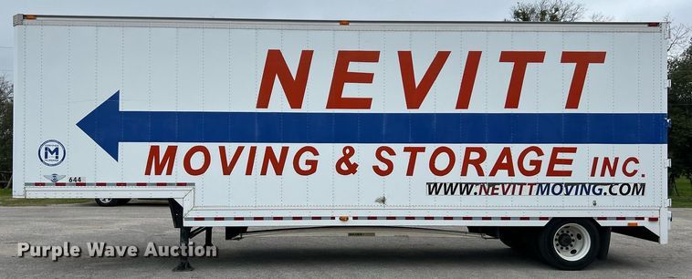 image for item KV9821 2009 Kentucky  dry van trailer