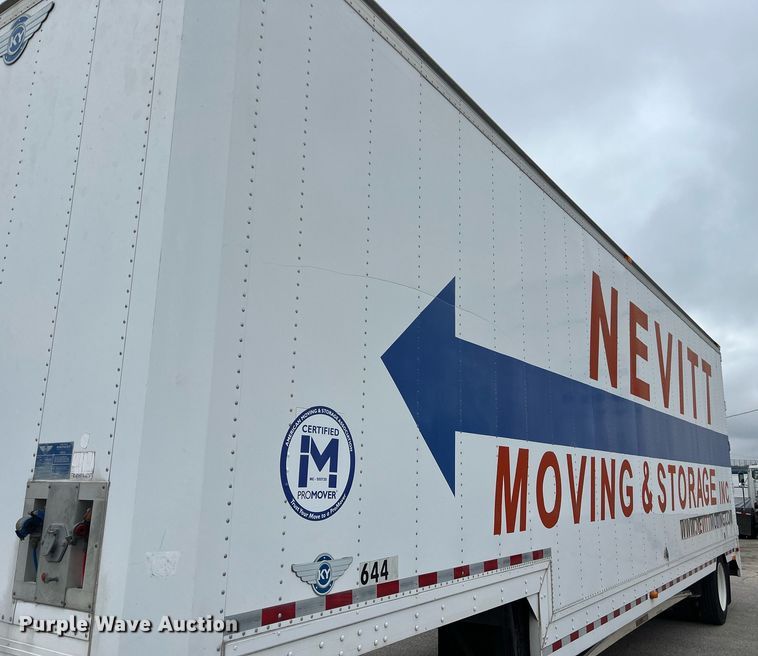 image for item KV9821 2009 Kentucky  dry van trailer