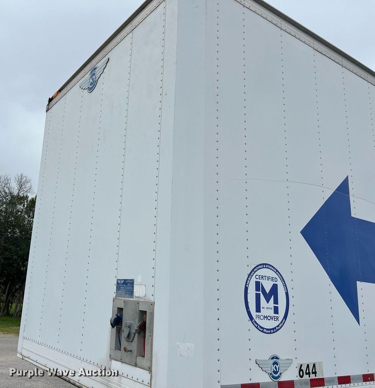 image for item KV9821 2009 Kentucky  dry van trailer