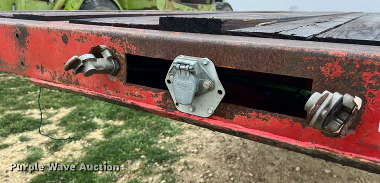 image for item KV9918 2000 Nu Van NVF-15102 flatbed trailer