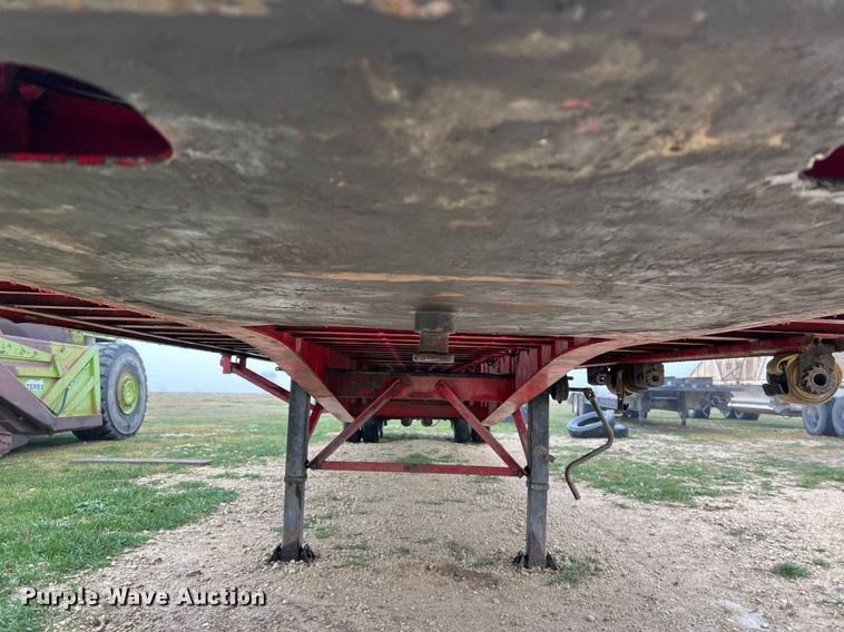 image for item KV9918 2000 Nu Van NVF-15102 flatbed trailer