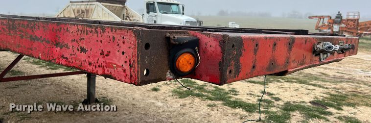 image for item KV9918 2000 Nu Van NVF-15102 flatbed trailer