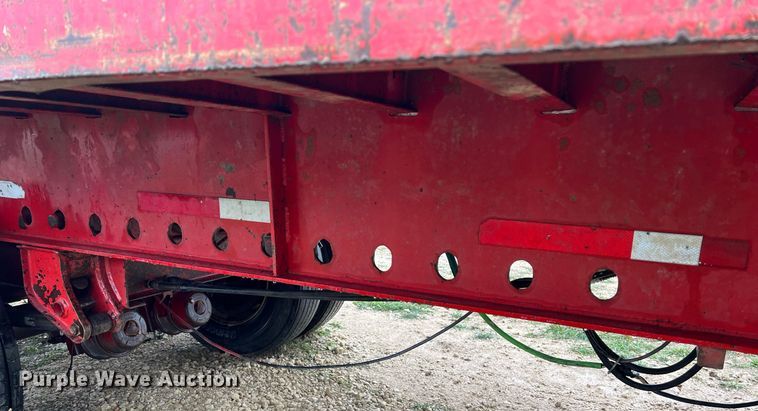 image for item KV9918 2000 Nu Van NVF-15102 flatbed trailer